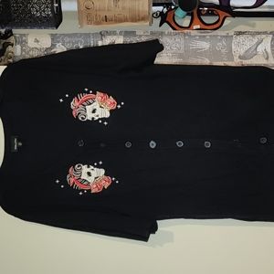 Skull cardigan Torrid